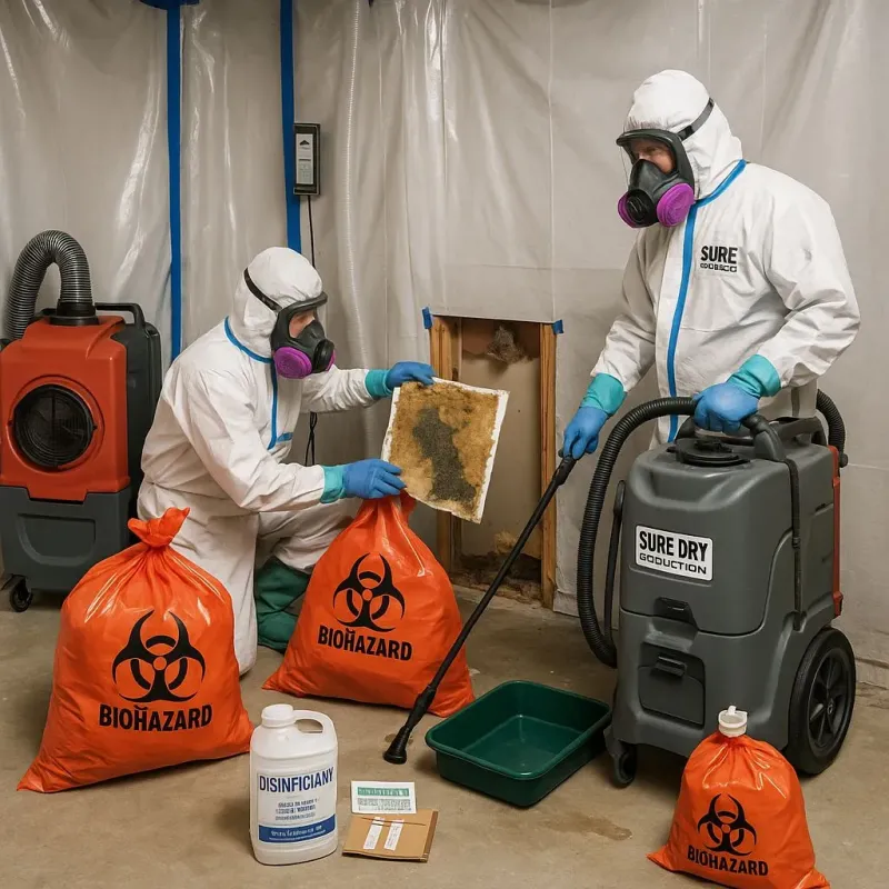 Contaminated Water Handling Protocols process in Hamilton, MO