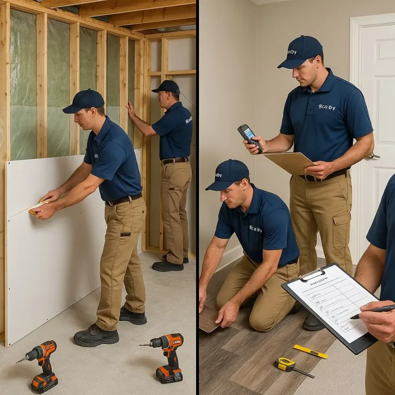 Repairs and Reconstruction process in Hamilton, MO