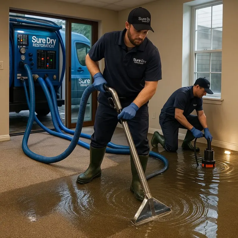 Water Extraction and Removal process in Hamilton, MO
